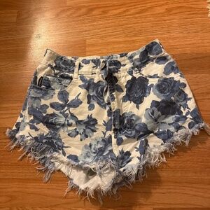 vintage BONGO flower shorts